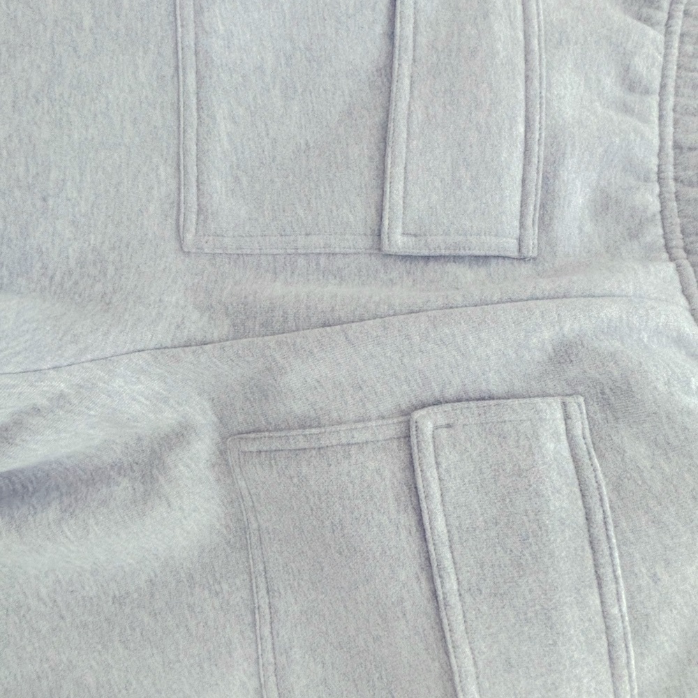Aritzia NEW! Heather Grey - Cozy Fleece Mega Cargo Sweatpant - Picture 6 of 7